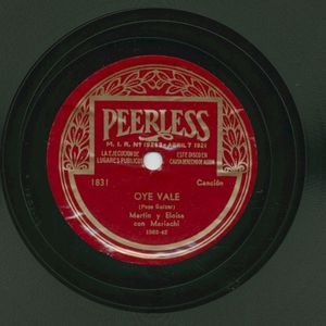 Oye vale / Dos corazones (Single)