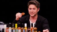 Niall Horan Gets the Shakes While Eating Spicy Wings