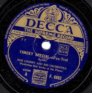 Yancey Special / Milk Cow Blues (Single)