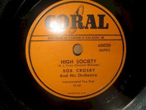 High Society / Muskrat Ramble (Single)