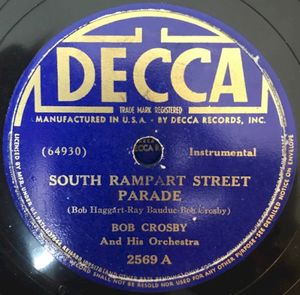 South Rampart Street Parade / Smokey Mary (Single)