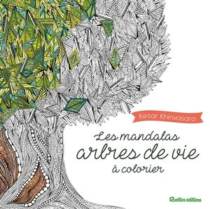 Arbres de vie : mandalas à colorier