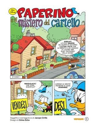 Le Mystère du panneau - Donald Duck