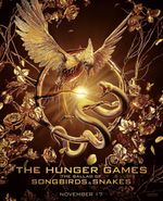 Affiche Hunger Games : La Ballade du serpent et de l'oiseau chanteur