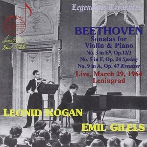 Sonatas for Violin & Piano - Live, March 29, 1964, Leningrad (Live)