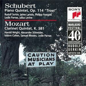 Schubert: Piano Quintet, op. 114 “Trout” / Mozart: Clarinet Quintet, K. 581