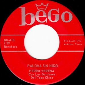 Paloma sin nido / Yo te juro por Dios (Single)