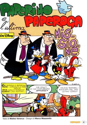 La Dernière mission ? - Picsou Intelligence Agency