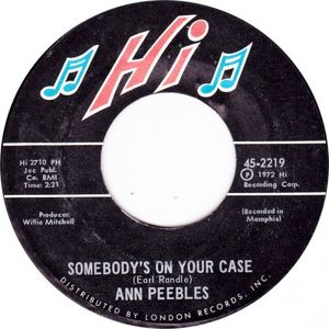 Somebody's on Your Case / I've Been There Before (Single)