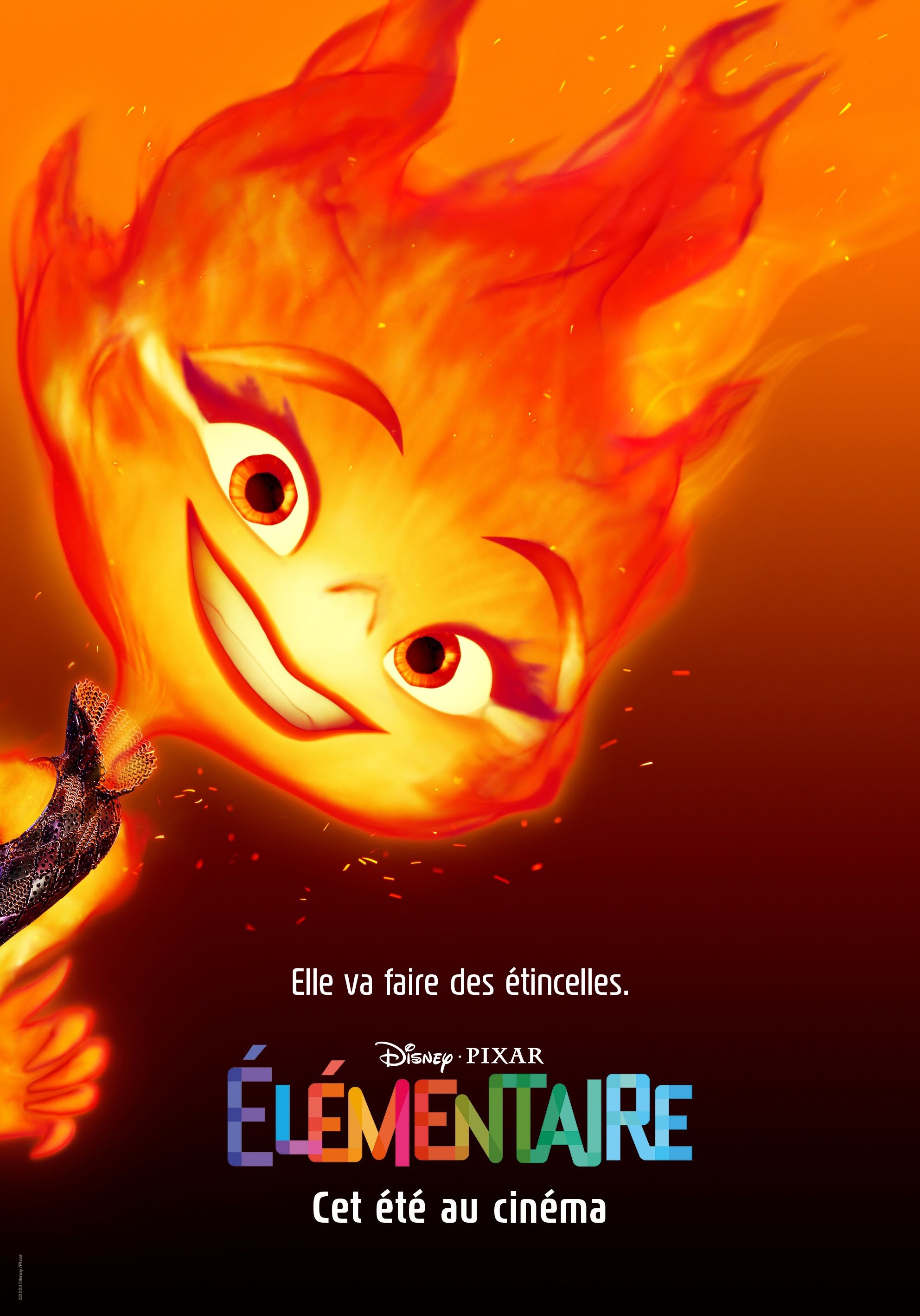 film Dvd ELEMENTAIRE 10/2023 Diney Pixar animation dessin animé