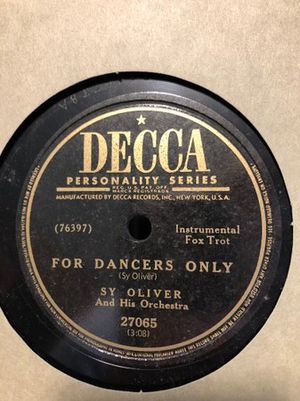 For Dancers Only / Four of Five Times (Single)