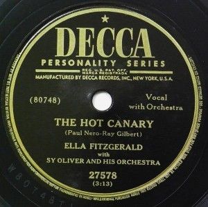 The Hot Canary / Two Little Men in a Flying Saucer (Single)