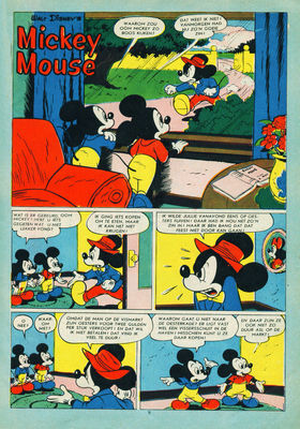 Des huîtres pour le réveillon - Mickey Mouse