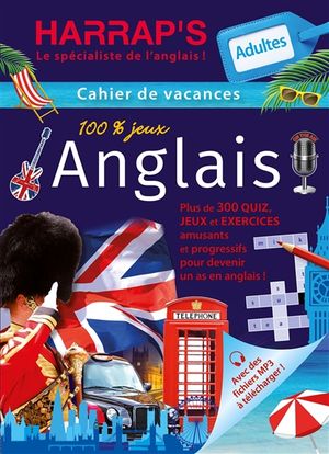 Cahier de vacances anglais Harrap's : adultes