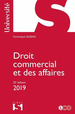 Droit commercial et des affaires : 2019