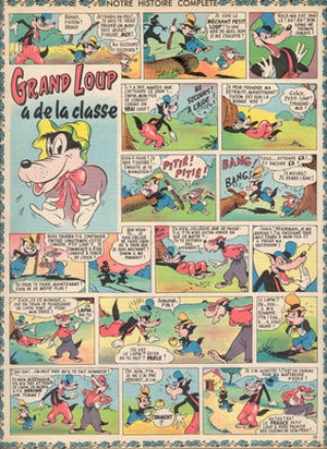 Grand Loup a de la classe - P'tit Loup