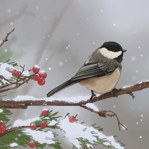 Black‐capped Chickadee (Single)