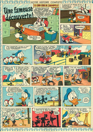 Une fameuse découverte - Donald Duck