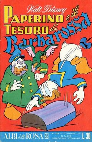Le Trésor de Barberousse - Donald Duck