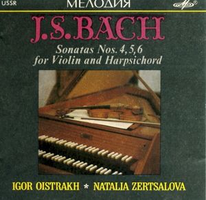 Sonatas Nos. 4, 5, 6 for Violin and Harpsichord