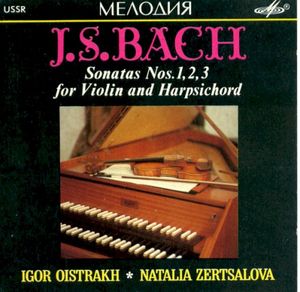 Sonatas Nos. 1, 2, 3 for Violin and Harpsichord