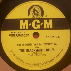 The Blacksmith Blues / You're Not Worth My Tears (Single)