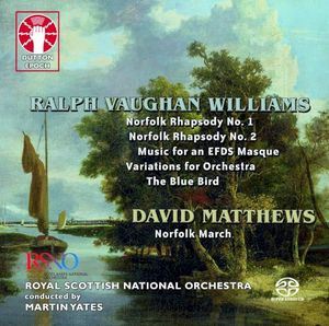 Williams: Norfolk Rhapsody No. 1 / Norfolk Rhapsody No. 2 / Music for an EFDS Masque / Variations For The Orchestra / The Blue B