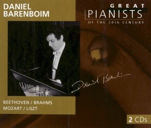 バレンボイム GREAT PIANISTS of the 20th Fryderyk Chopin, Johannes Brahms, Franz Liszt, Anton