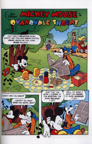 La Guerre des cerveaux - Mickey Mouse