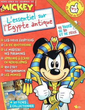 L'Egypte antique - Le Journal de Mickey : Coup de Pouce, tome 2
