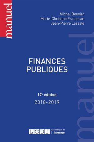 Finances publiques : 2018-2019