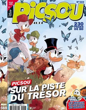 Sur la piste du trésor - Picsou Magazine, tome 569