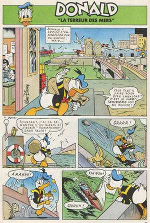 Le Loulou de mer - Donald Duck