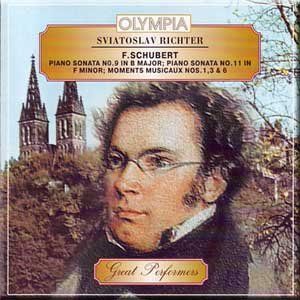 Schubert: Piano Sonata No.9 in B Major, Piano Sonata No.11 in F Minor, Moments Musicaux Nos.1, 3 & 6