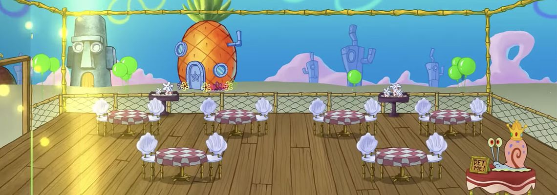 Cover Bob l'éponge : À table