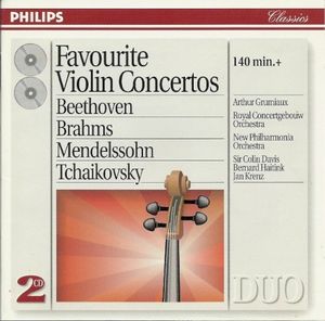 Favourite Violin Concertos