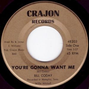 You're Gonna Want Me / Right On Baby (Single)