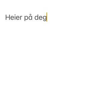 Heier på deg (Single)