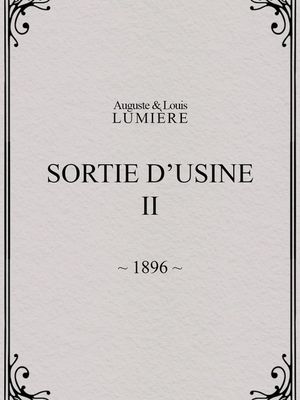 Lumière: Sortie d'usine - 2 (1896)