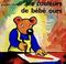 les couleurs de bébé ours
