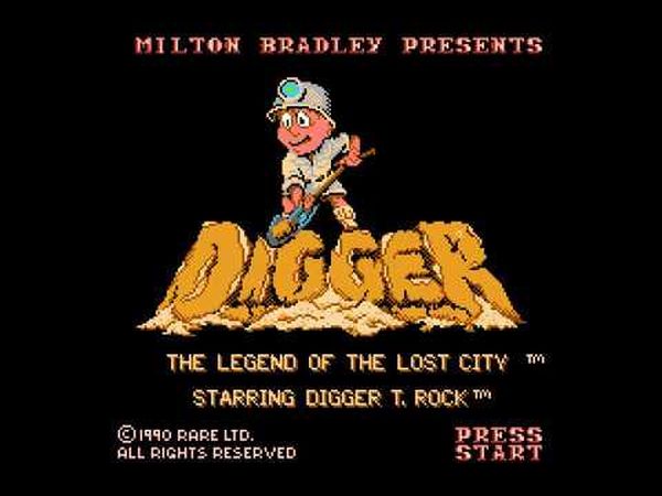 Digger T. Rock: Legend of the Lost City