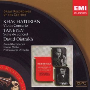 Khachaturian: Violin Concerto / Taneyev: Suite de concert