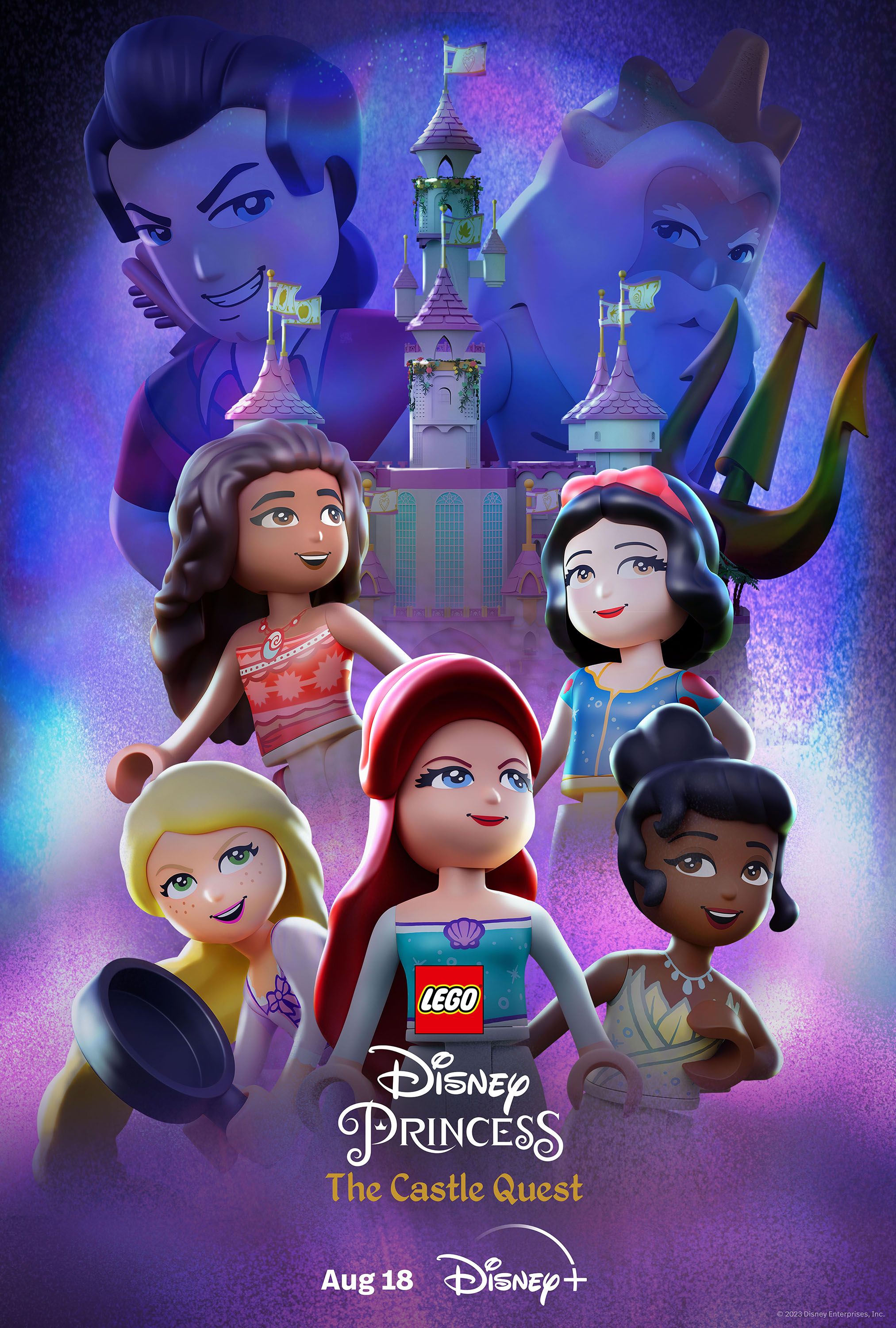 LEGO Princesses Disney - Les Aventures au Château - Moyen-métrage  d'animation (2023)