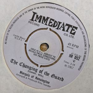 The Changing of the Guard (Single)