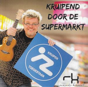 Kruipend door de supermarkt