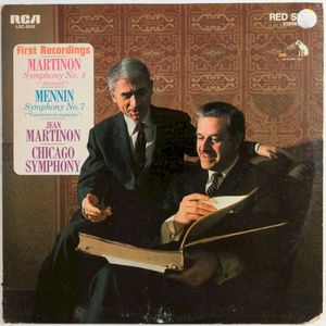 Martinon: Symphonie No. 4 "Altitudes" / Mennin: Symphonie No. 7 "Variation-Symphony"