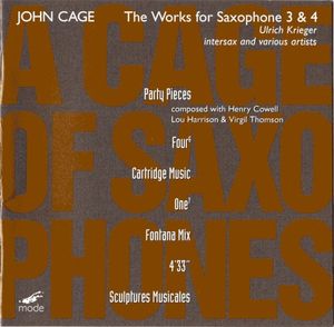 A Cage of Saxophones, Volumes 3 & 4