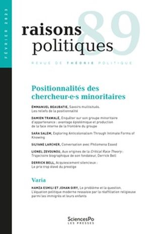 Positionnalités des chercheur∙e∙s minoritaires