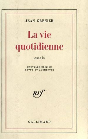 La vie quotidienne