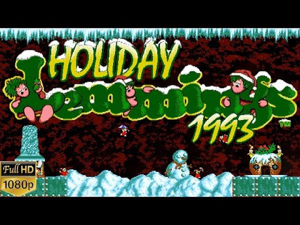 Holiday Lemmings 1993